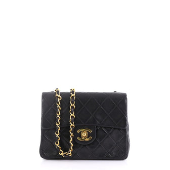 Chanel Vintage Square Classic Single Flap Bag Quilted 40066111