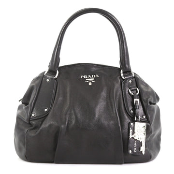 Prada Bowler Soft Calfskin Medium Black 40066139