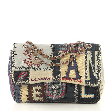 Chanel Flap Bag Multicolor Patchwork Jumbo