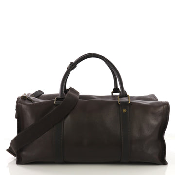 Louis Vuitton Commanche Handbag Utah Leather Brown