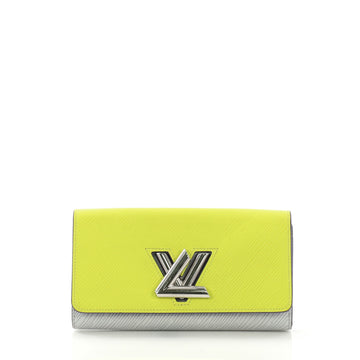 Louis Vuitton Twist Wallet Epi Leather Yellow