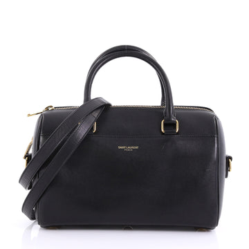 Saint Laurent Classic Baby Duffle Bag Leather Black