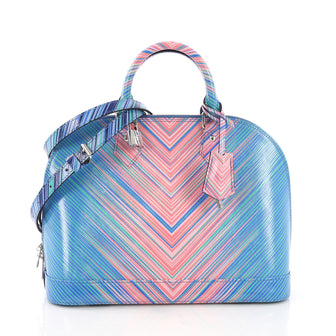 Alma Handbag Limited Edition Tropical Epi Leather PM