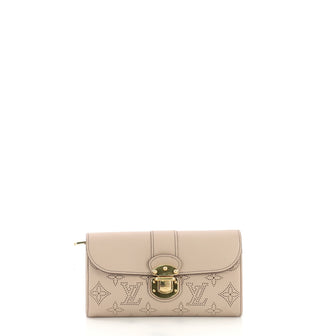 Louis Vuitton Iris Wallet Mahina Leather