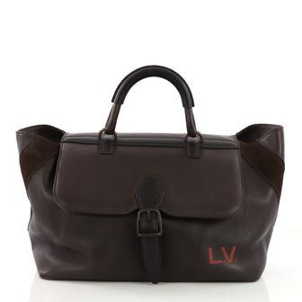 Louis Vuitton Doctor Bag Utah Leather Brown
