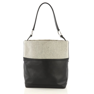 Col Roule Handbag Toile and Vache Hunter 25
