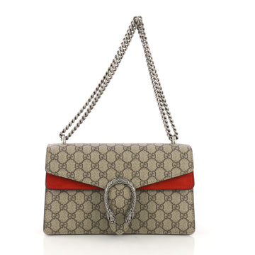 Gucci Dionysus Handbag GG Coated Canvas Medium Neutral