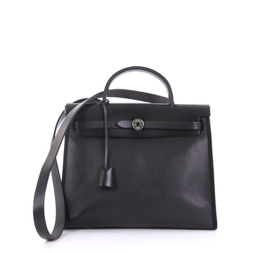 Herbag Zip Leather and Toile 31