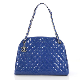 Just Mademoiselle Handbag Quilted Patent Large