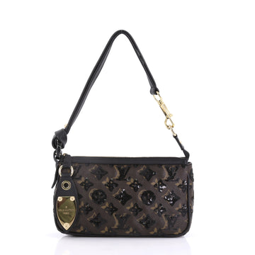 Louis Vuitton Pochette Limited Edition Monogram Eclipse Sequins Small