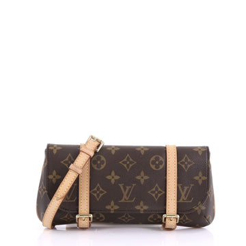 Louis Vuitton Marelle Waist Bag Monogram Canvas Brown