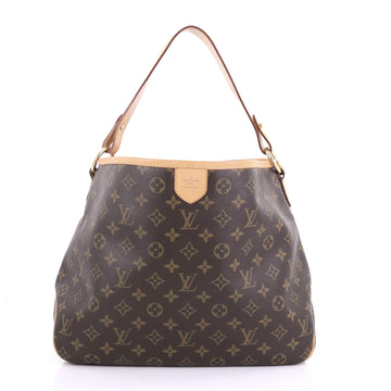 Louis Vuitton Delightful Handbag Monogram Canvas PM Brown