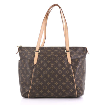 Louis Vuitton Totally Handbag Monogram Canvas MM Brown