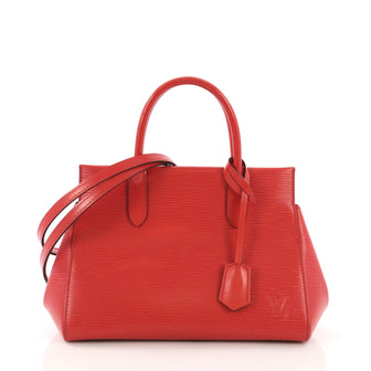 Louis Vuitton Marly Handbag Epi Leather BB Red