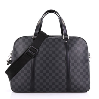 Louis Vuitton Jorn Briefcase Damier Graphite Black