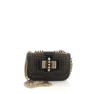Sweet Charity Crossbody Bag Spiked Leather Mini