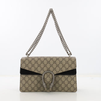 Gucci Dionysus Handbag GG Coated Canvas Small Brown