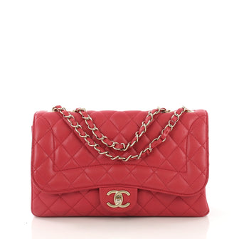 Chanel Mademoiselle Chic Flap Bag Quilted Lambskin Medium 402491