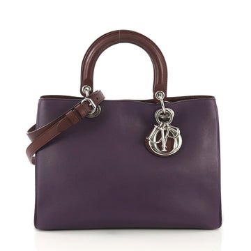 Christian Dior Diorissimo Tote Smooth Calfskin and Python 4030439