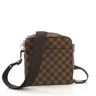 Louis Vuitton Olav Handbag Damier PM Brown