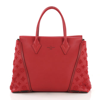 Louis Vuitton W Tote Veau Cachemire Calfskin PM Red