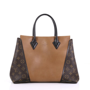 Louis Vuitton W Tote Monogram Canvas and Leather PM Brown