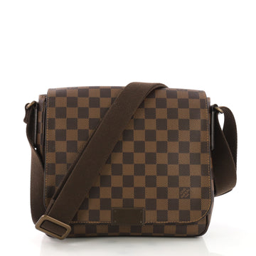 Louis Vuitton District Messenger Bag Damier PM Brown