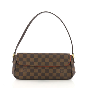 Louis Vuitton Recoleta Handbag Damier Brown