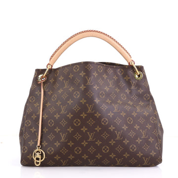 Louis Vuitton Artsy Handbag Monogram Canvas MM Brown 403423