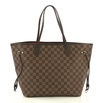Louis Vuitton Neverfull Tote Damier MM Brown