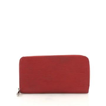 Louis Vuitton Zippy Wallet Epi Leather Red