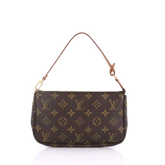 Louis Vuitton Pochette Accessoires Monogram Canvas Brown