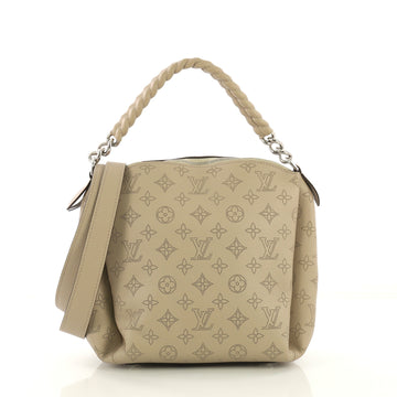 Louis Vuitton Babylone Handbag Mahina Leather BB Neutral