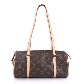 Louis Vuitton Papillon NM Handbag Monogram Canvas Brown