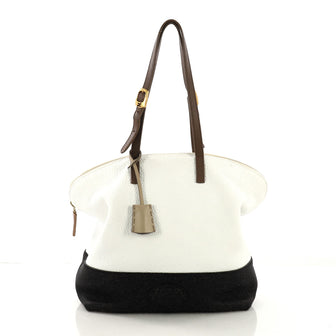 Fendi Selleria 2Bag Leather White