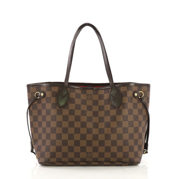 Louis Vuitton Neverfull Tote Damier MM Brown