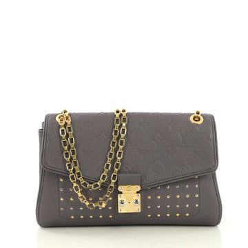 Louis Vuitton Saint Germain Handbag Studded Monogram Empreinte Leather PM