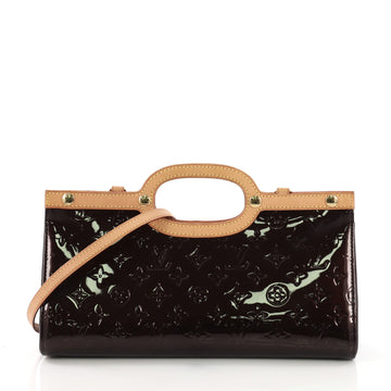 Louis Vuitton Roxbury Drive Handbag Monogram Vernis Purple