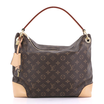 Louis Vuitton Berri Handbag Monogram Canvas MM