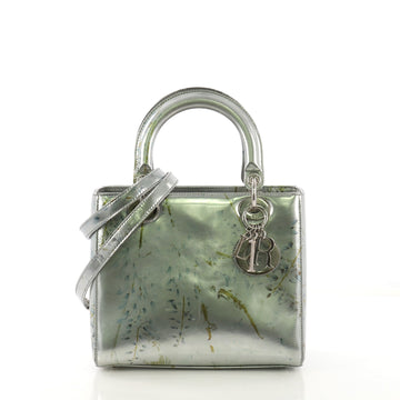 Christian Dior Lady Dior Handbag Printed Leather Medium 404342