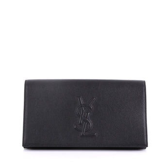 Saint Laurent Model: Belle de Jour Clutch Leather Large Black 40449/1