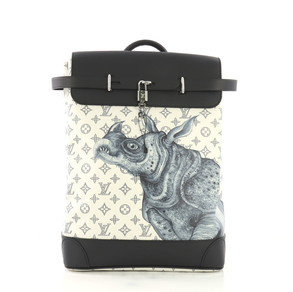 Louis Vuitton Steamer Backpack Limited Edition Monogram Savane Canvas 40453