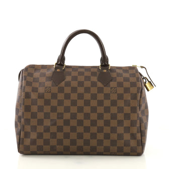 Louis Vuitton Speedy Handbag Damier 30