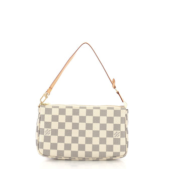 Louis Vuitton Pochette Accessoires NM Damier White