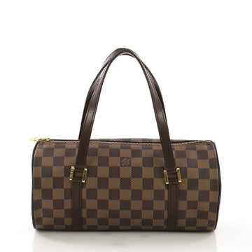 Louis Vuitton Papillon Handbag Damier 26 Brown