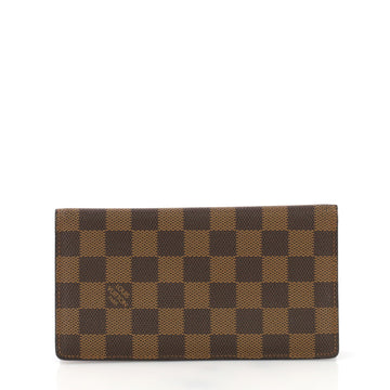 Louis Vuitton Brazza Wallet Damier Brown