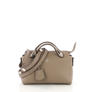 Fendi By The Way Satchel Calfskin Mini Neutral