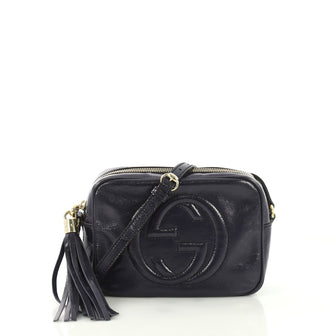 Gucci Model: Soho Disco Crossbody Bag Patent Small Blue  40518/1