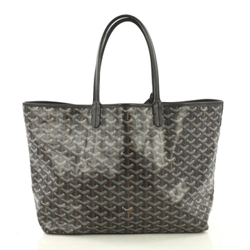 Goyard St. Louis Tote Coated Canvas PM Black