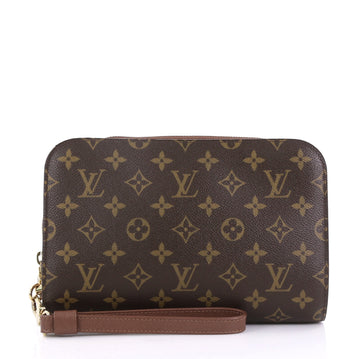 Louis Vuitton Pochette Orsay Monogram Canvas Brown